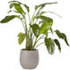 Rosen Dark Grey Outdoor Planter